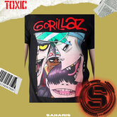 TOXIC PLAYERA GORILLAZ