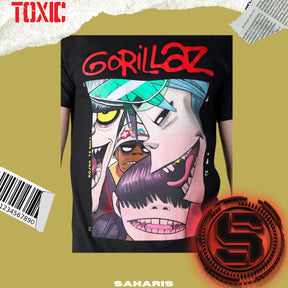 TOXIC PLAYERA GORILLAZ