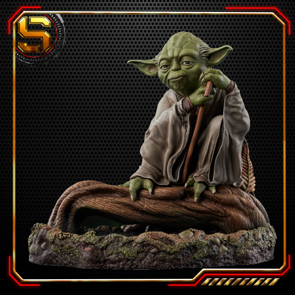 DIAMOND STATUE STAR WARS MILESTONES RETURN OF THE JEDI YODA