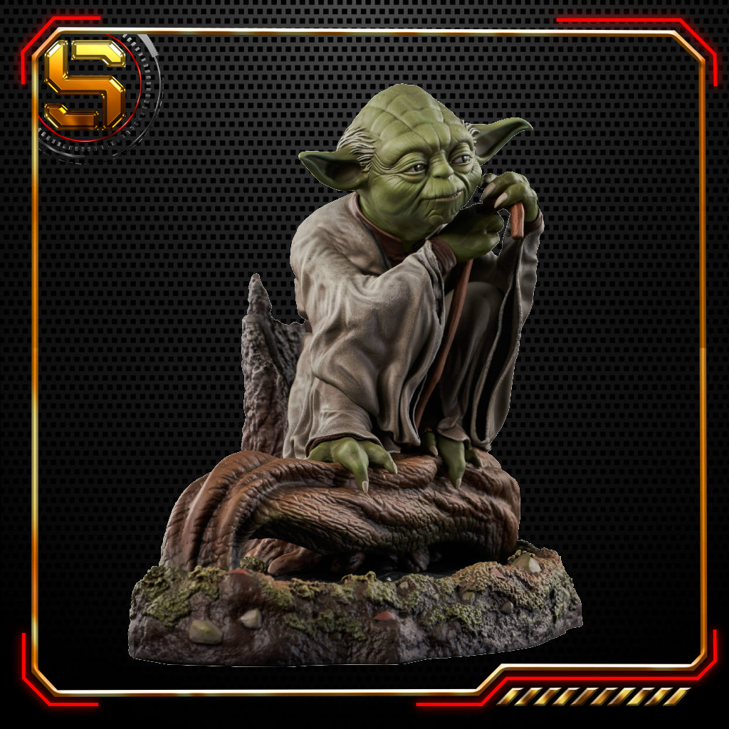 DIAMOND STATUE STAR WARS MILESTONES RETURN OF THE JEDI YODA