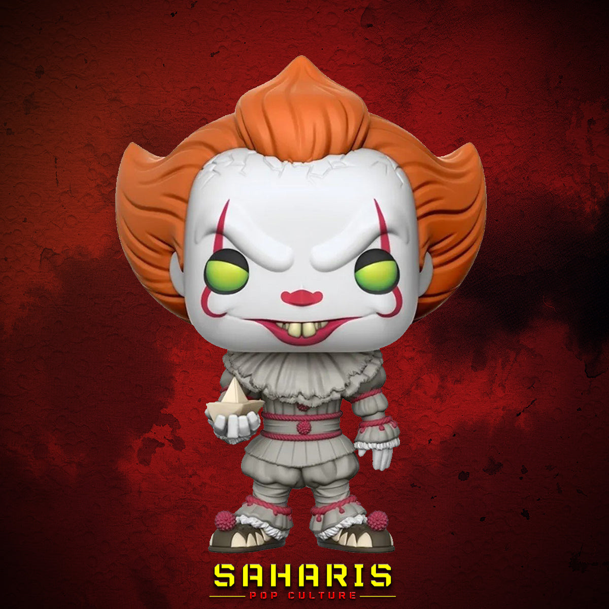 FUNKO POP MOVIES IT PENNYWISE WITH BOAT 472
