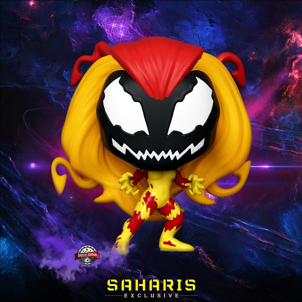 FUNKO POP MARVEL SCREAM SYMBIOTE 671 EXCLUSIVO SAHARIS