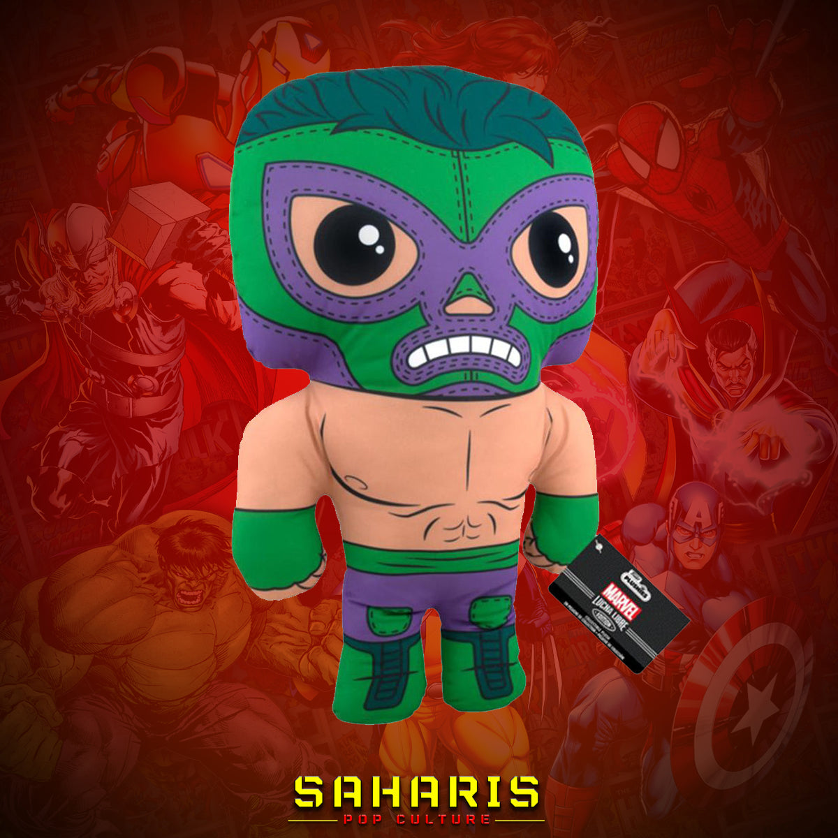 FUNKO SUPER CUTE PLUSHIES MARVEL LUCHA LIBRE EDITION EL FURIOSO