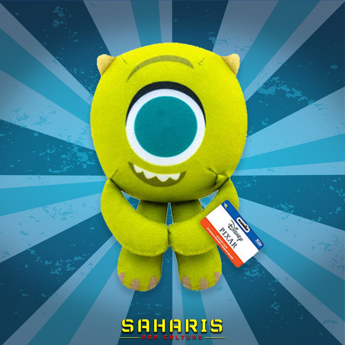 FUNKO PLUSHIES DISNEY PIXAR MONSTERS INC MIKE WAZOWSKI